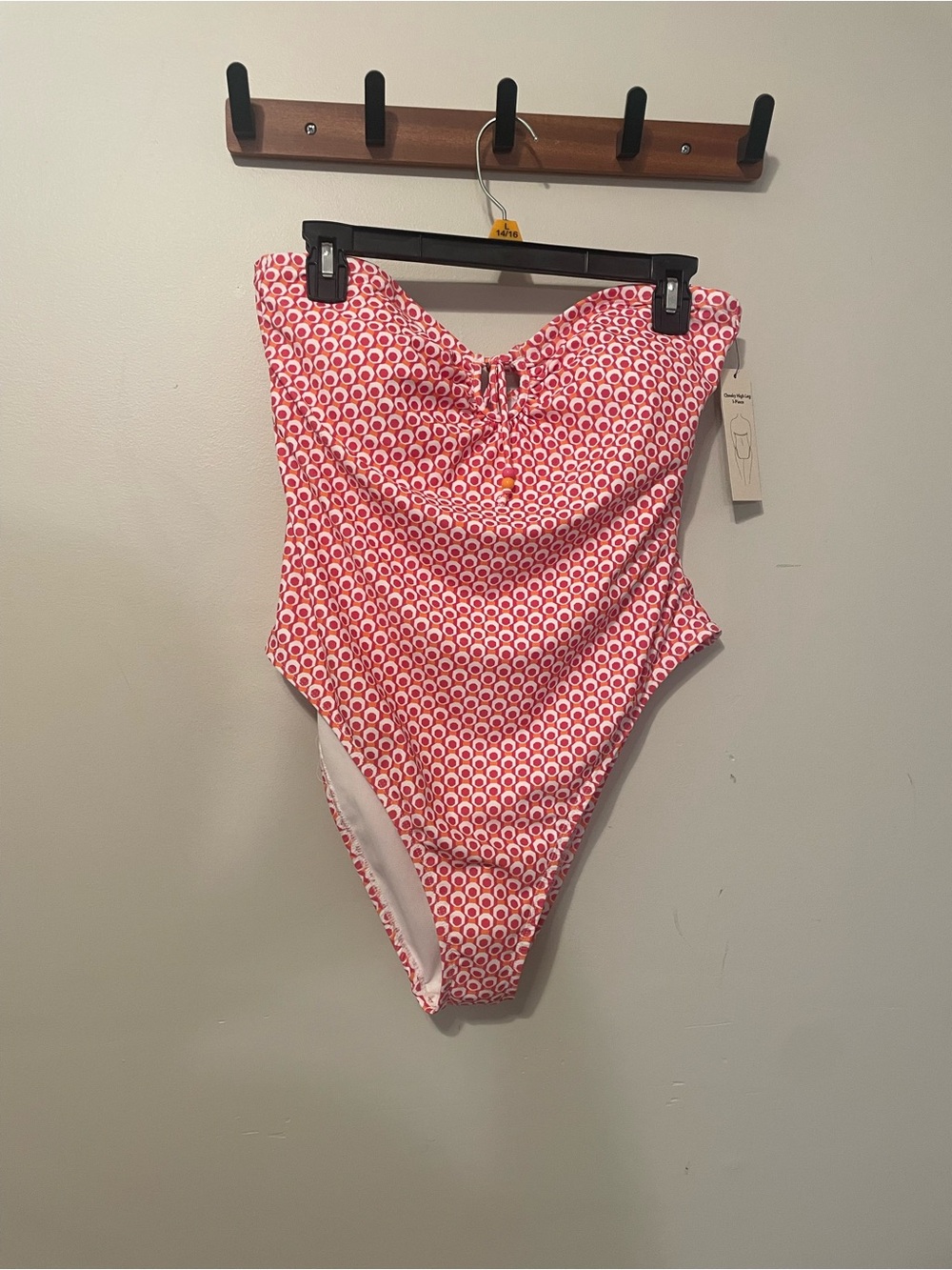 No Boundaries 1 piece strapless swimsuit